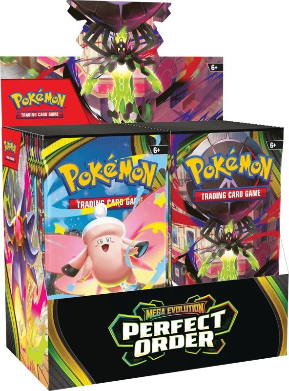 Pokemon Mega Evolutions Perfect Order Booster Box premium collectible