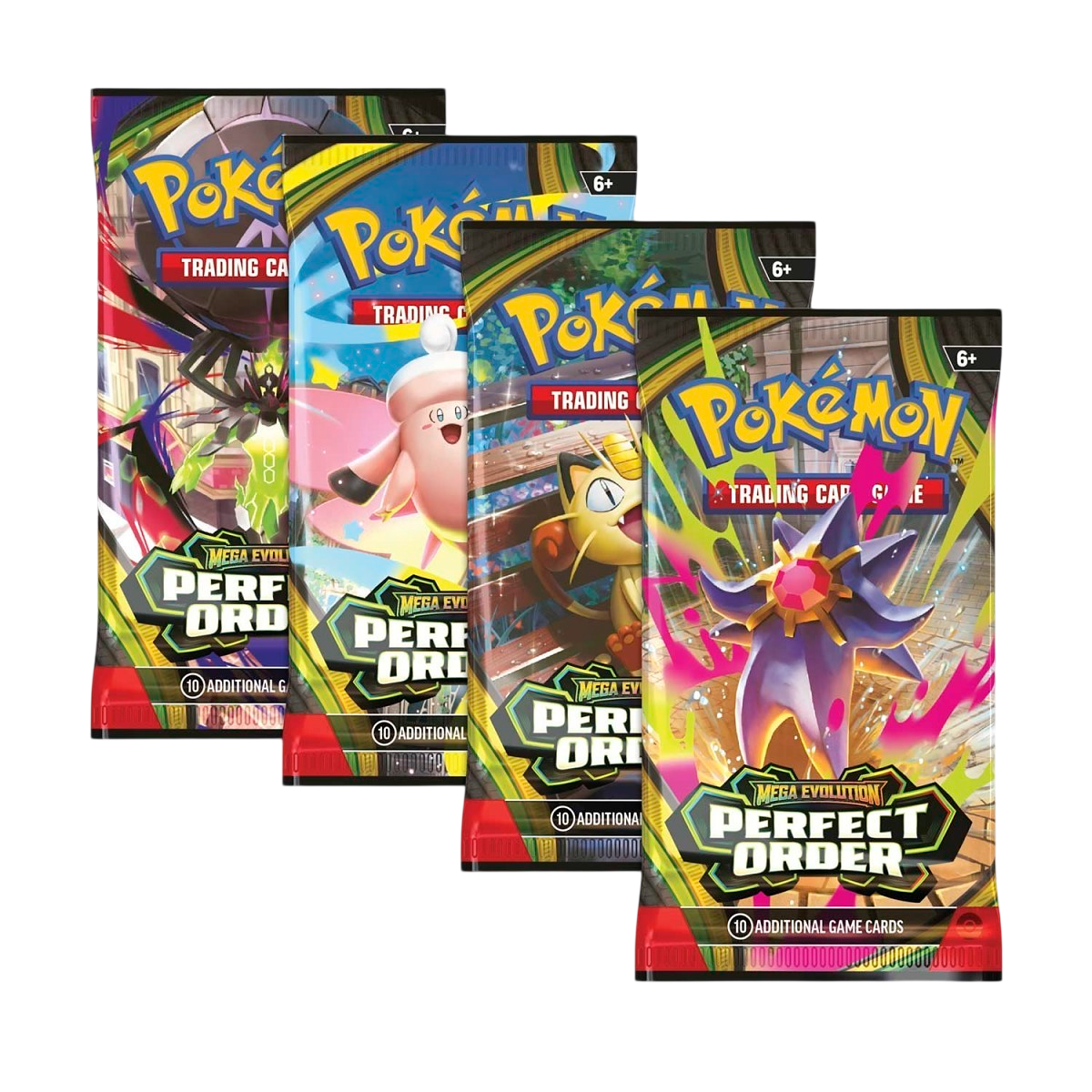 Pokemon Mega Evolutions Perfect Order Booster Pack premium collectible