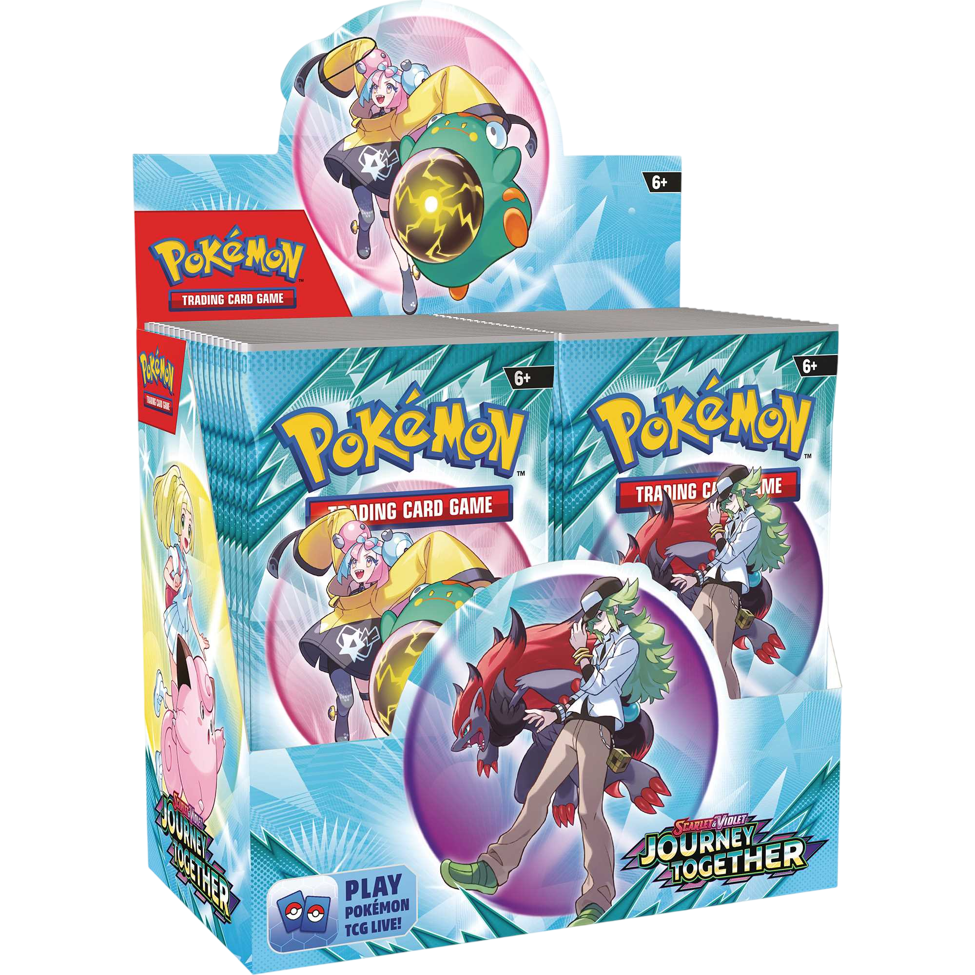 Pokemon Journey Together Booster Box premium collectible