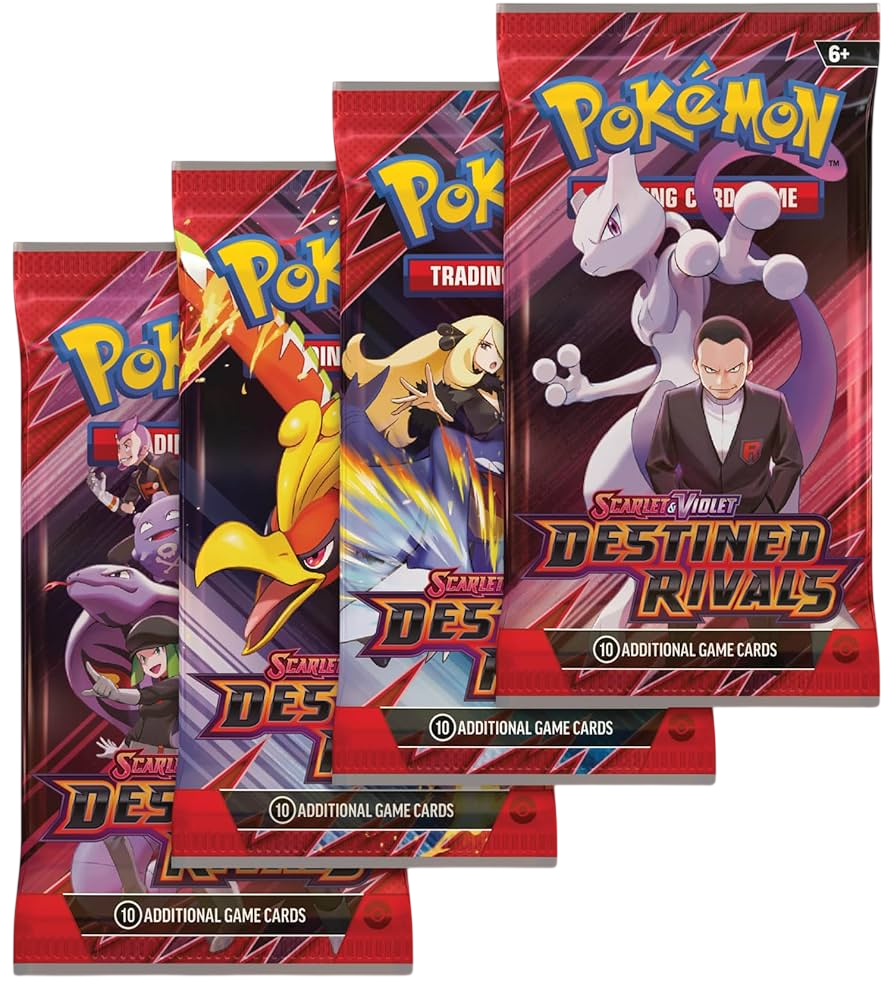 Pokemon Destined Rivals Booster Pack premium collectible
