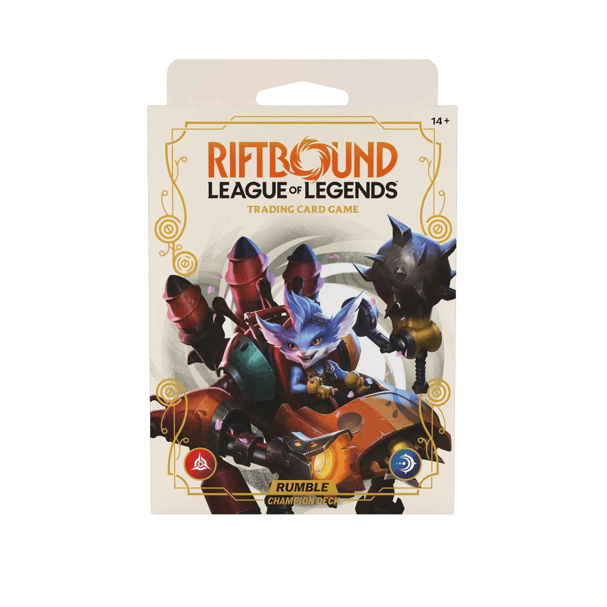 Riftbound: League of Legends TCG - Set 02- Spiritforged Champion Deck: Rumble premium collectible