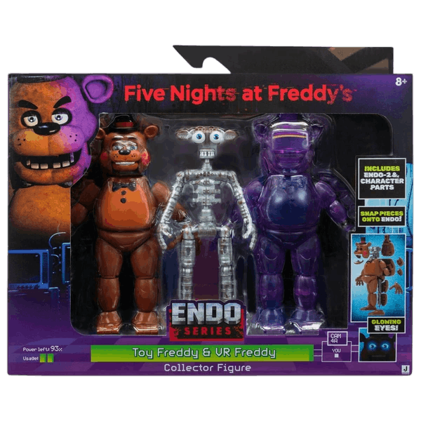 Five Nights at Freddy's - Action Figure Endo-Series - Freddy & VR Freddy premium collectible