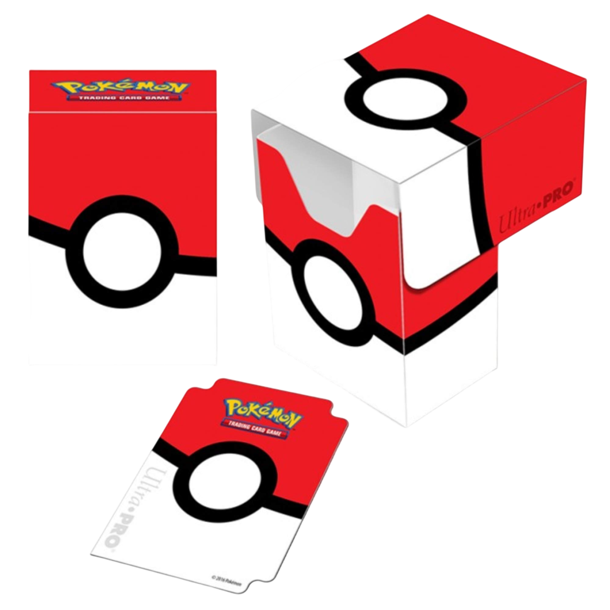 Ultra PRO Pokémon Poké Ball Full-View Deck Box for Pokémon TCG cards