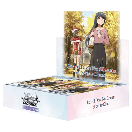 Weiss Schwarz Rascal Does Not Dream of Santa Claus English Edition Booster Box with 10 booster packs